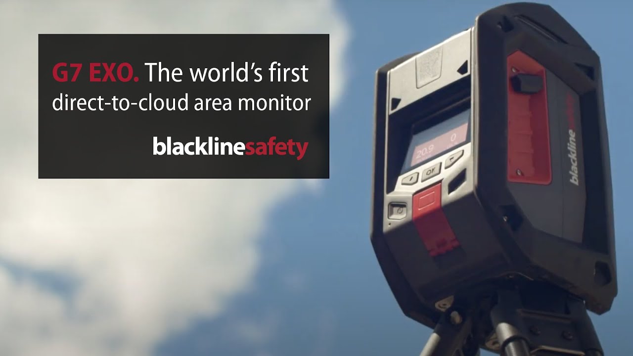 Welcome to The Cloud – Blackline Safety’s
Connected G7 EXO Area Gas Monitor