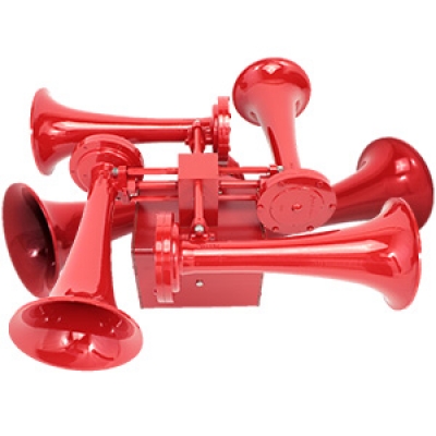 MODEL K-4-1-EN-H-120 Omni-Directional, Single Tone Industrial Air Horn